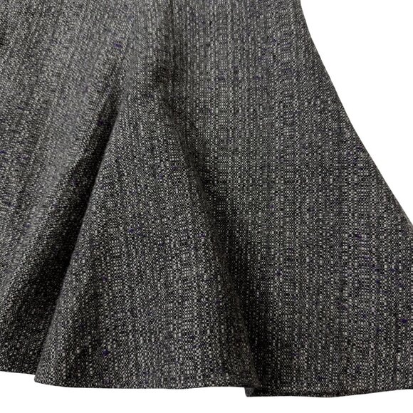 Banana Republic Flared Midi Skirt NEW Wool Tweed Medium 8/10 - Picture 5 of 9